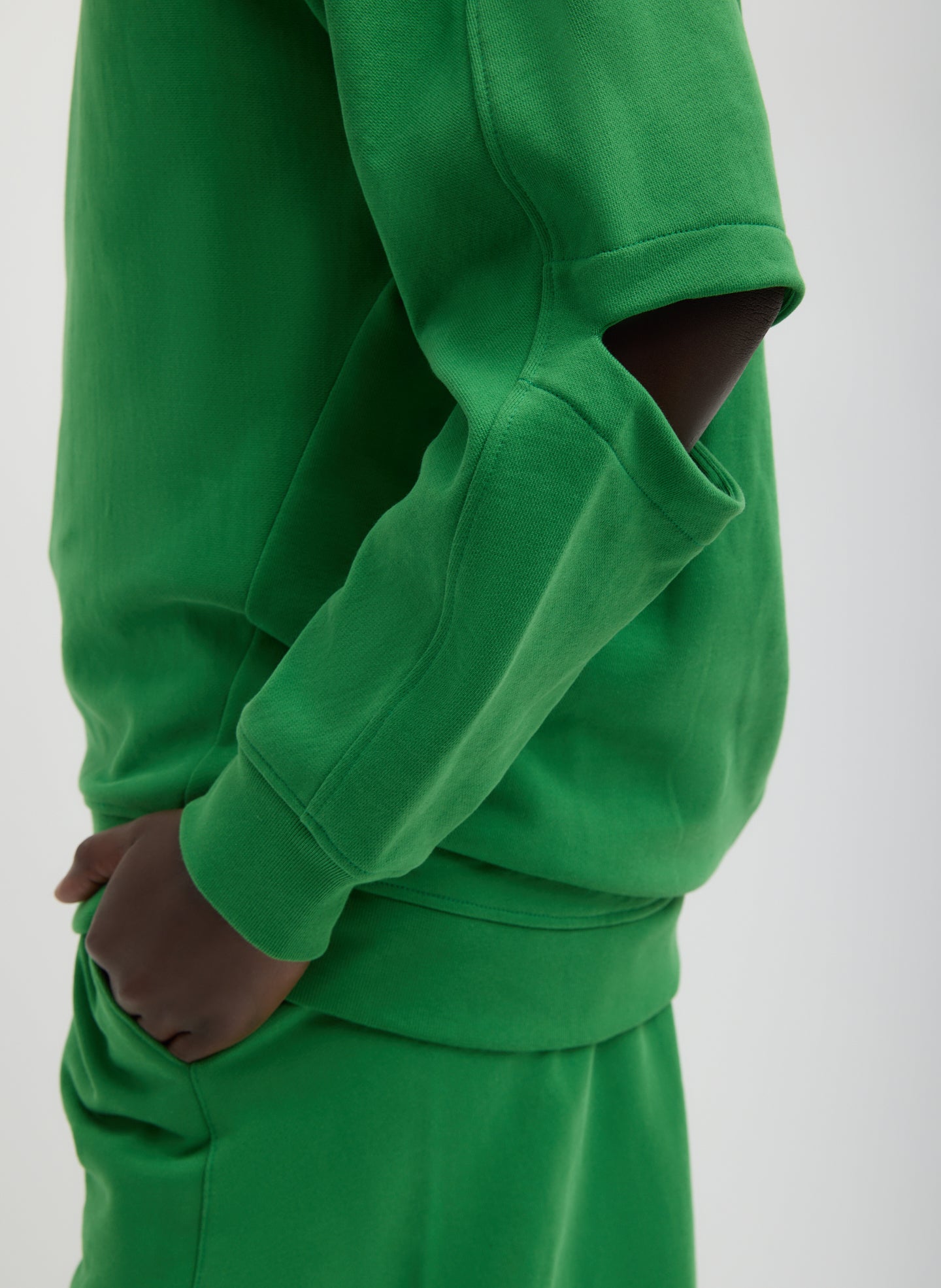 Tibi Cocoon Crewneck Sweatshirt