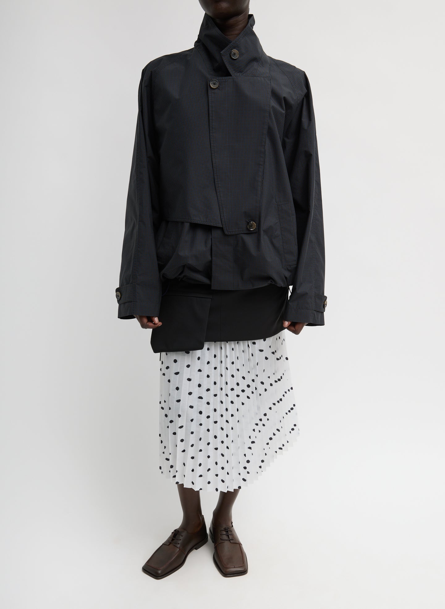 Tibi Charles Menswear Trench Anorak