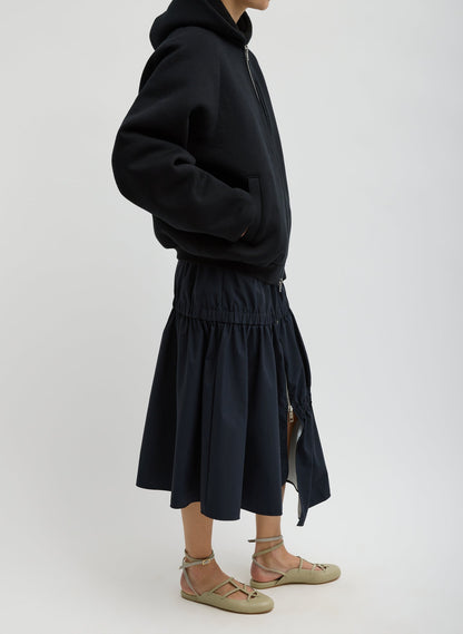 Tibi Tech Suiting Asymmetrical Skirt