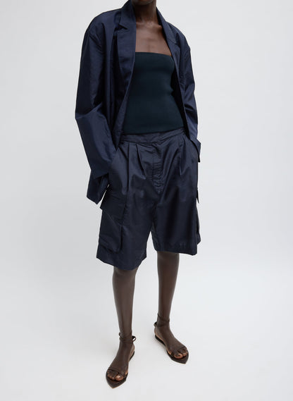 Tibi Crispy Nylon Stella Short