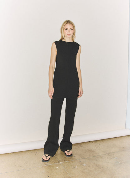 Tibi Viscose Plisse Corbit Pant