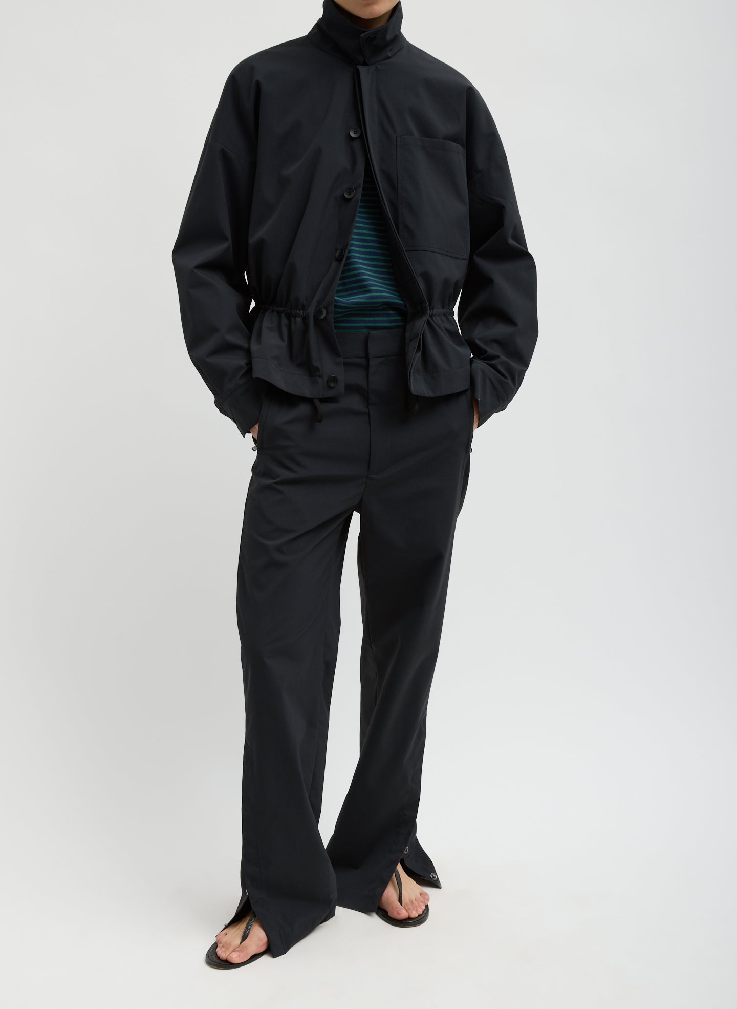 Tibi Tech Suiting Mark Trouser