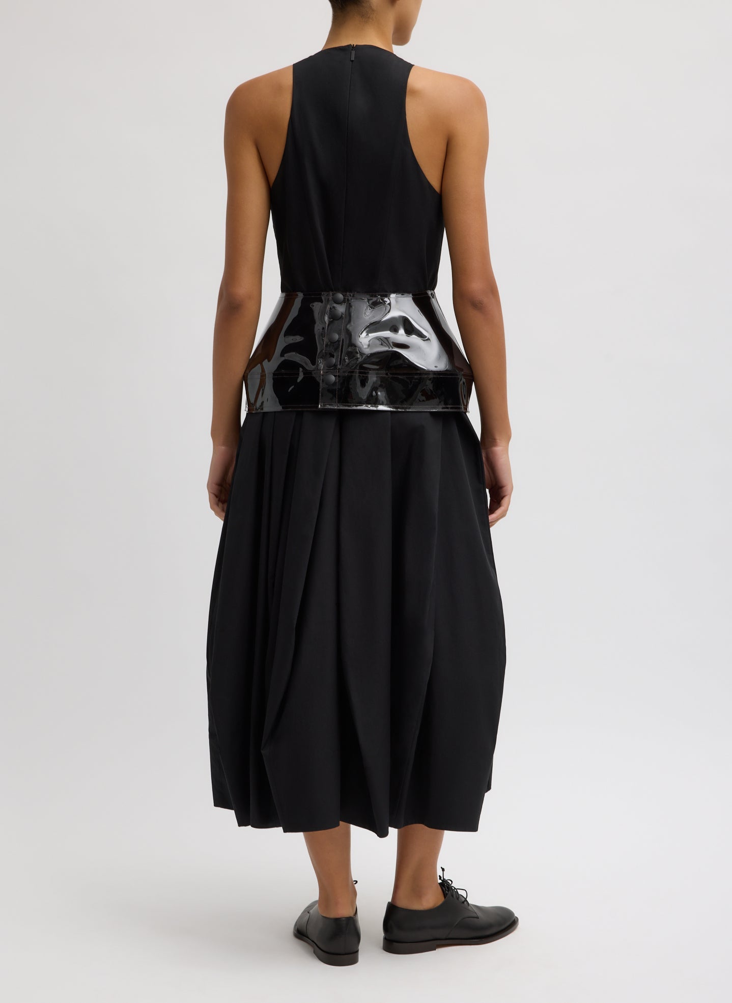 Tibi PVC Peplum Belt