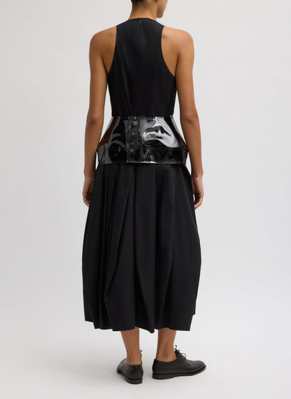 Tibi PVC Peplum Belt