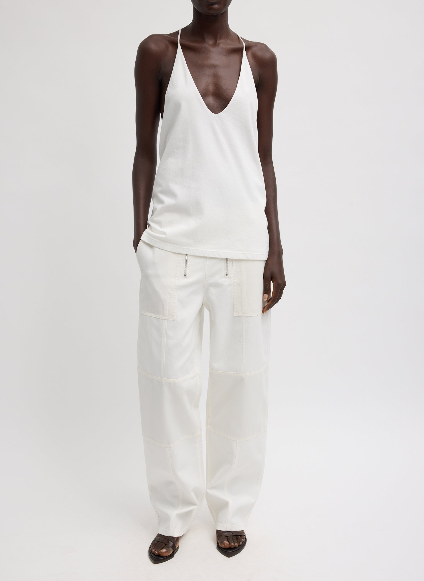 Tibi Racerback Tank