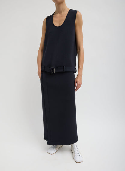 Tibi Bonded Viscose Tank Top