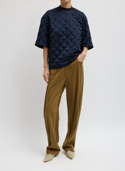 Tibi Cozy Quilting Anorak T-Shirt