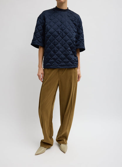 Tibi Cozy Quilting Anorak T-Shirt