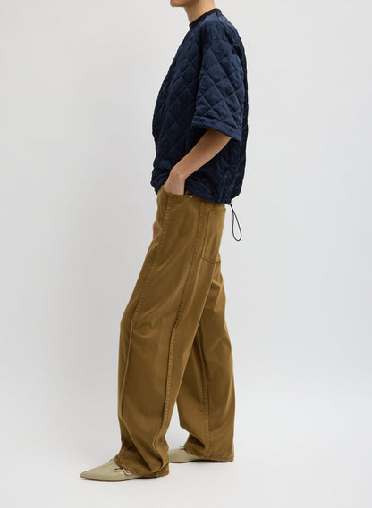 Tibi Cozy Quilting Anorak T-Shirt
